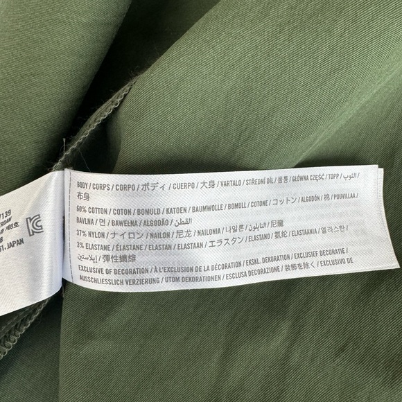 NWT Abercrombie midi green dress - Picture 6 of 9